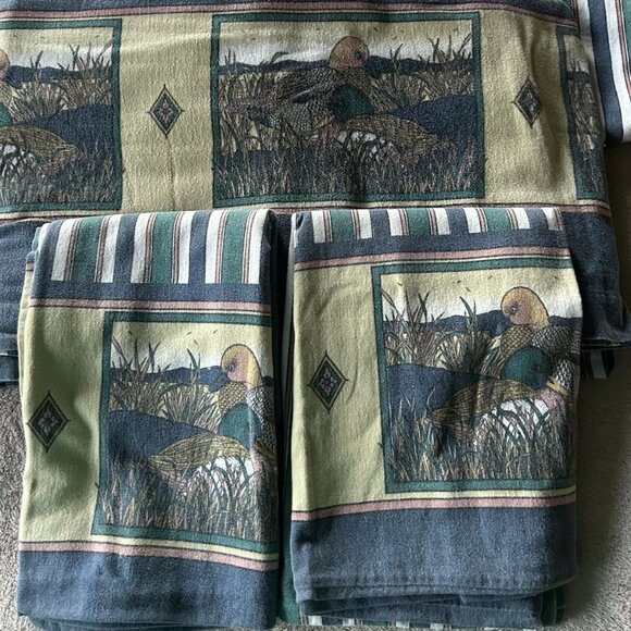 VINTAGE FULL Flannel Sheet Sets - Picture 2 of 6